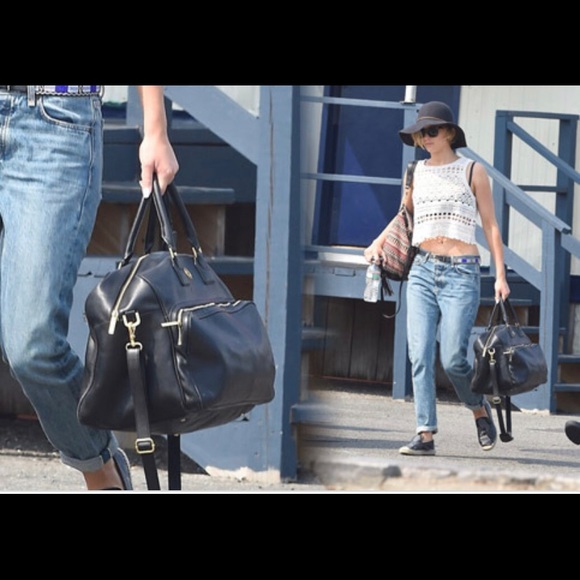 Tory Burch Robinson Saffiano Leather Travel Bag - Picture 2 of 16